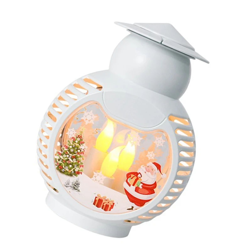 

Рождественский фонарь в виде снежного шара, USB подключаемый и работающий от батареи вращающийся водяной Блестящий светильник с подсветкой Рождественский проекционный фонарь