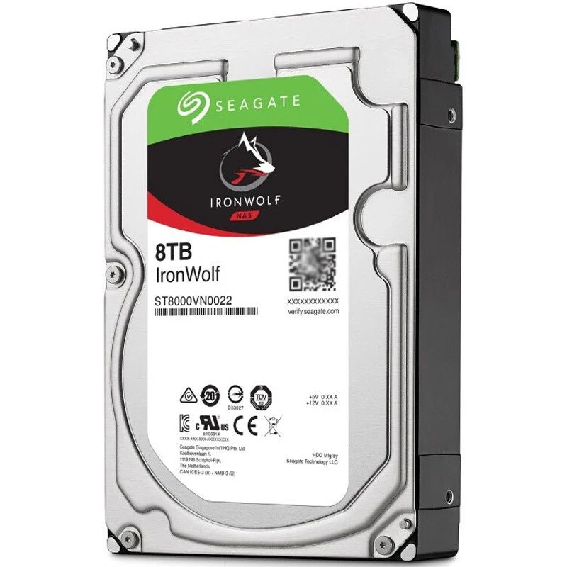 FOR Seagate IronWolf 8TB 7200RPM 256MB Cache 3.5" HDD SATA 3 ST8000VN0022 Hard Drive
