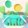 Fun Cutting Food, Fruit And Vegetable Toys, Pretending Food Toy Set, Suitable For Children, Girls, And Boys, Early Basic Skills 2
