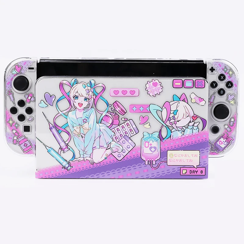 Adorable Anime-Inspired Transparent Protective Case
