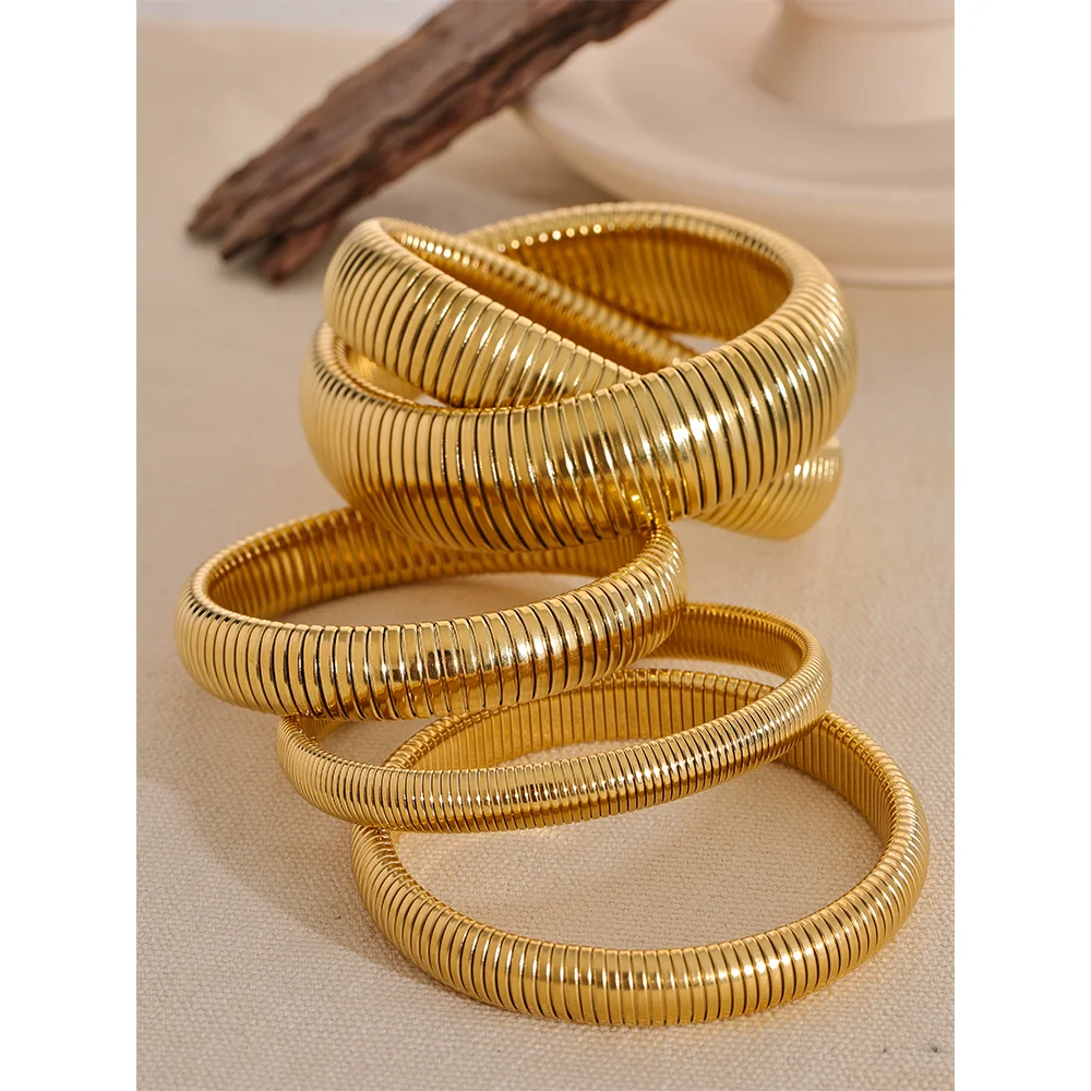 Yhpup Waterproof Stainless Steel Bracelet