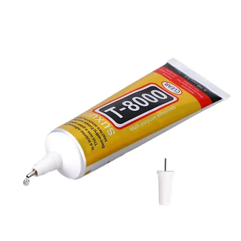 Nieuwe 15Ml 50Ml 110Ml T8000 Clear Contact Telefoon Reparatie Zelfklevende Elektronische Componenten Lijm Met Precisie Applicator Tip