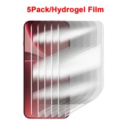 5 - Pack Clear HD Anti - Scratch Full Cover Hydrogel Film Screen Protector - Oppo Find X9 (5Pack)