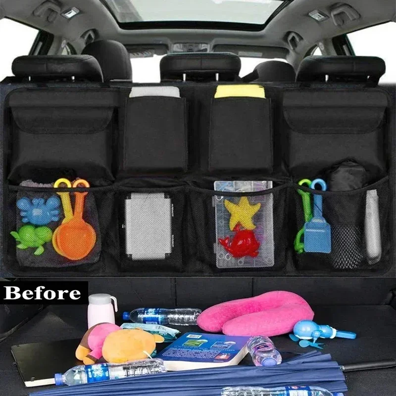 Waterproof Oxford Car Trunk Storage Bag Organizer