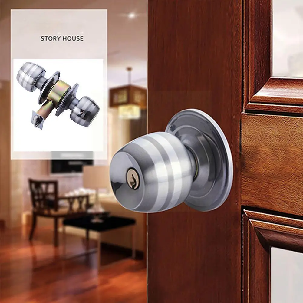 Indoor Door Handles Locks Door Handle Wooden Lock Indoor Bedroom Door Handle Lock Door