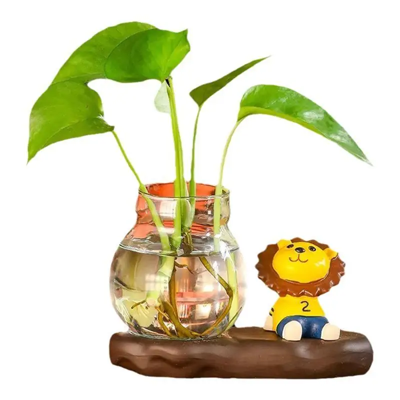 세련된 선(禪)풍 차 테이블 세라믹 장식품 사무실 데스크탑 소형 디스플레이 수경 재배 화분 모조석 장식