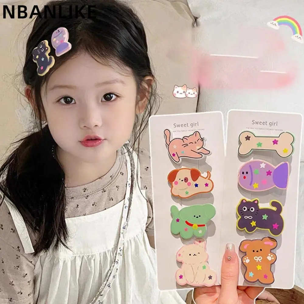 

Fashion Lovely Cartoon Animal Hair Clips Dog Barrettes Daily Side Clip Hair Accessories