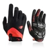 FIRELION Outdoor Full Finger Gel Touch Screen Cycling Gloves Off Road Dirt Mountain Bike Bicycle MTB DH Downhill Motocross Glove 3
