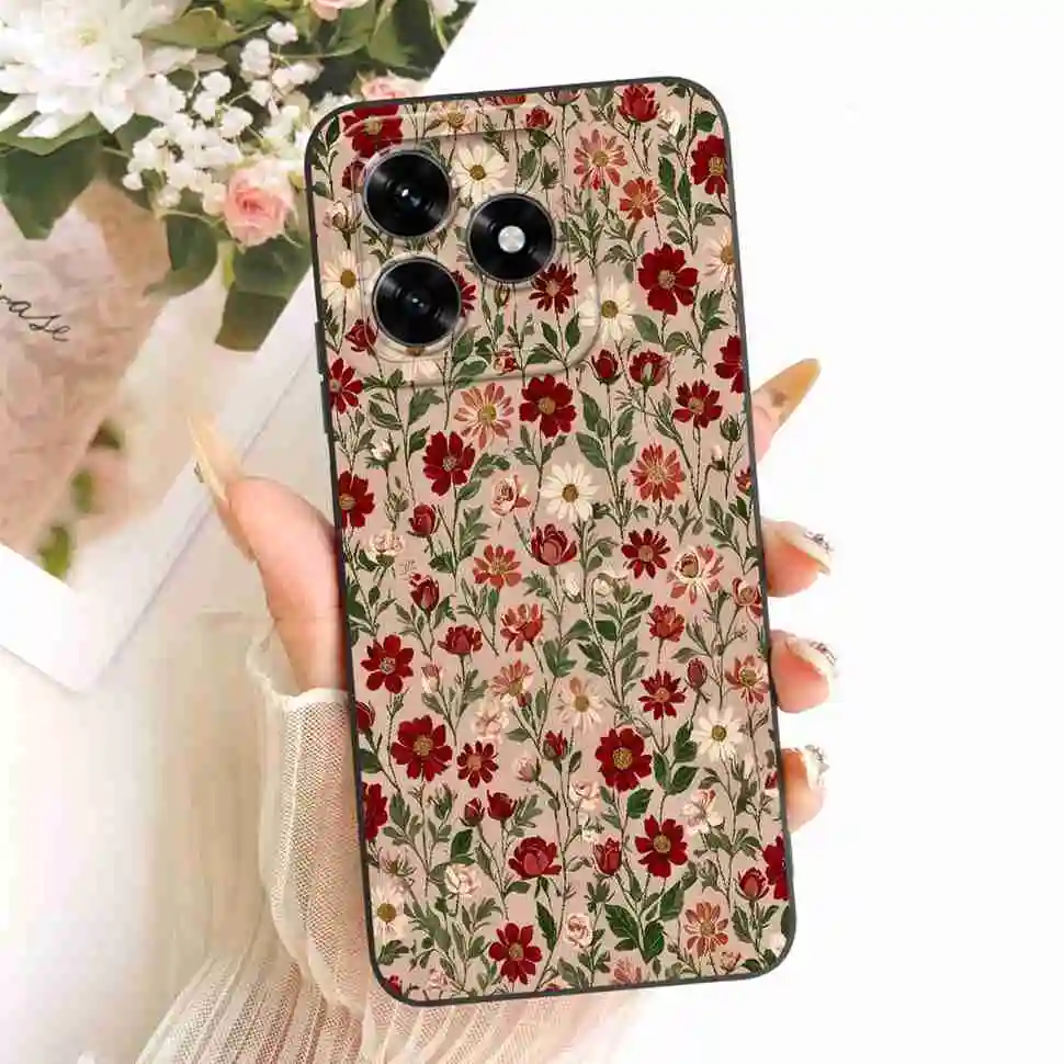 Cute Rabbit Cartoon Silicone Phone Case, Soft Protective Cover
