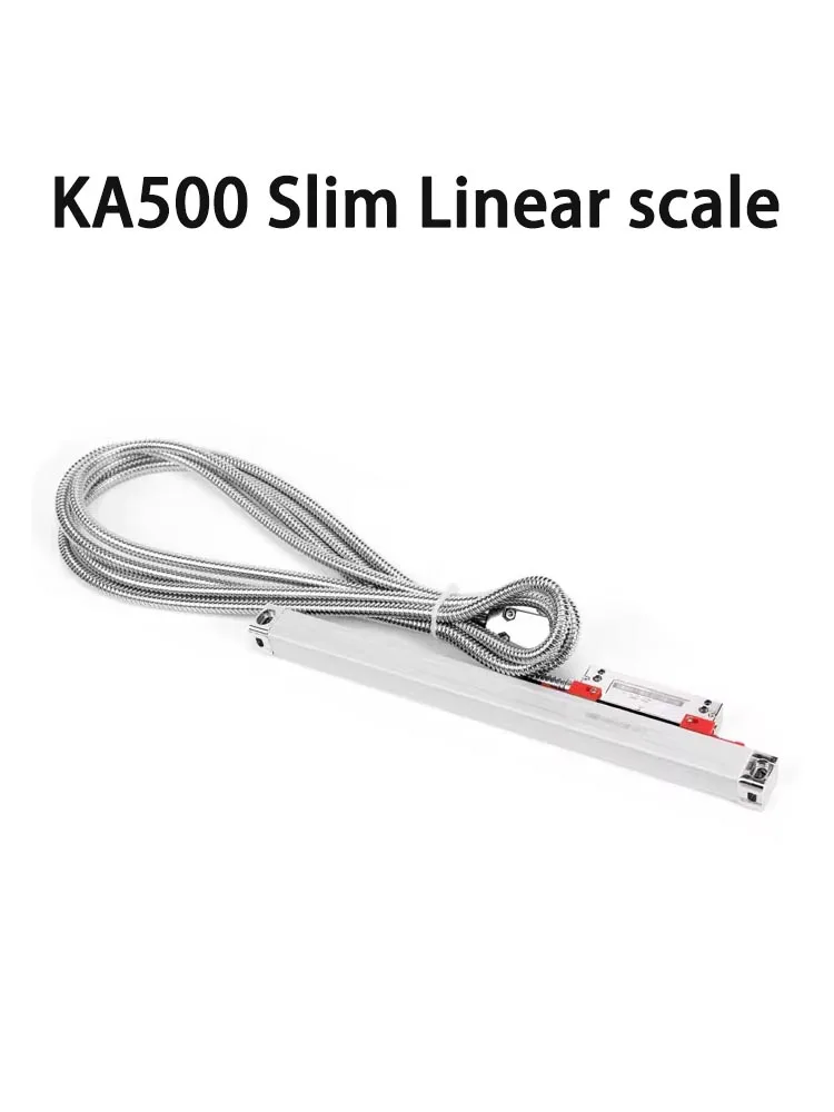 새로운 2축 디지털 판독 장치(DRO) 키트 LCD 및 2개의 KA300 KA500 슬림 룰러 고정밀 선형 스케일 광학 엔코더 선반