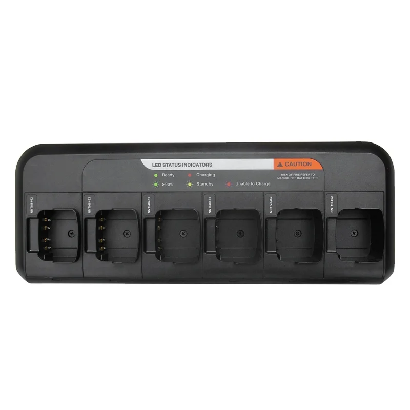 

Ecome multi charger for XIR P3688 DEP450 CP200D DP1400 Six way