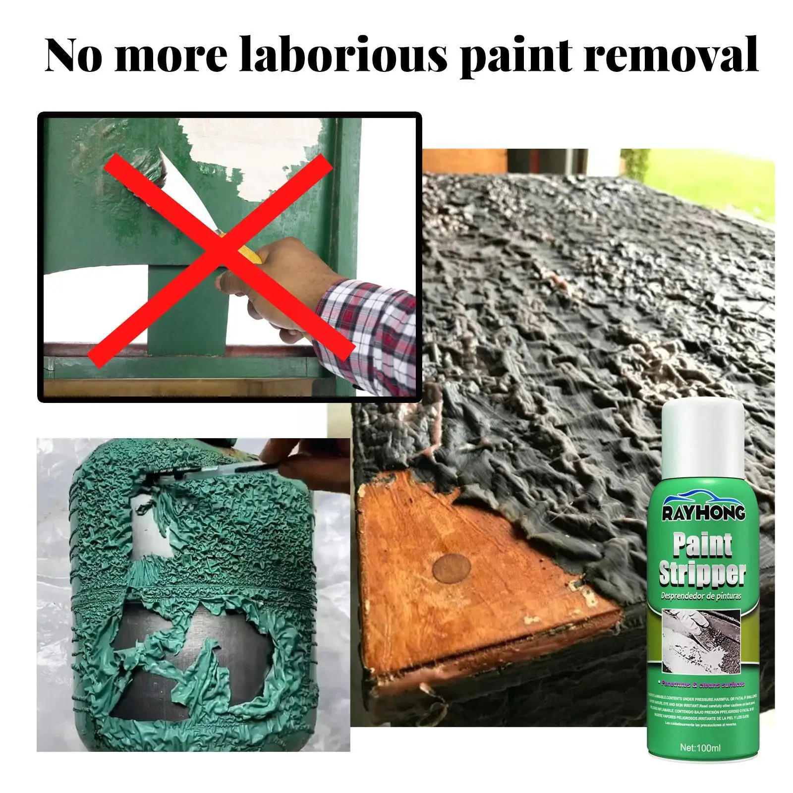  Powerful Paint Remover,Paint Remover for Metal