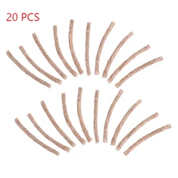 Ultimate All - Weather Waxed Fire Starter Rope - Quick - Lighting, Waterproof Tinder for Camping, Fireplaces & Outdoor Survival (20pcs)