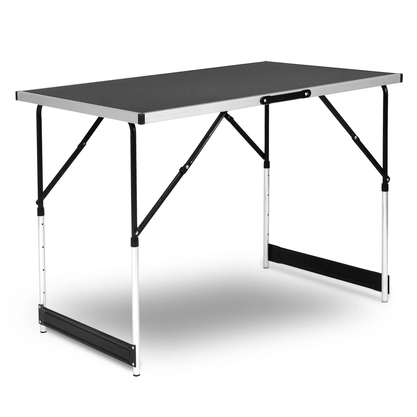 Tanie WOLTU stal aluminiowa składany stół kempingowy składany odkryty obiad biurko