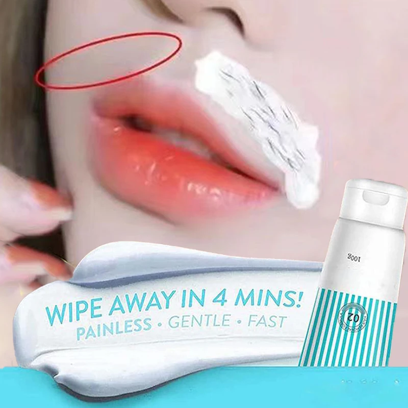 Peach Fuzz Hair Cream Upper Lips Gentle & Soothing Hair Depilatory