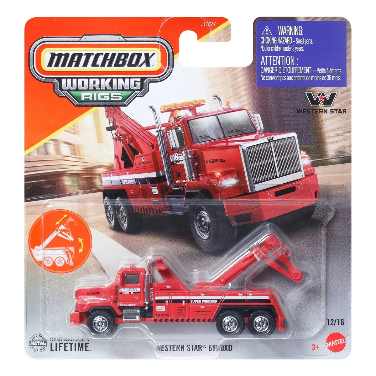 Mattel Matchbox Real Working Rigs 2025 1:64 Scale Die-Cast Metal