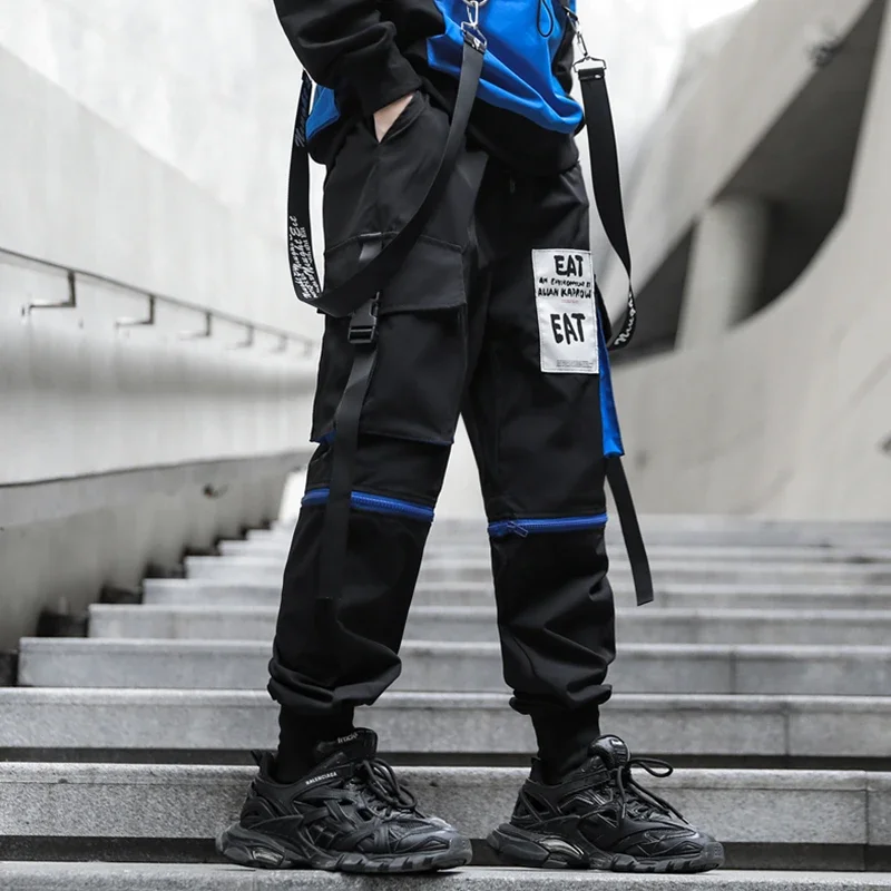 Hip Hop Men‘s Streetwear Pants Men Cargo Pants Jogger Casual Trousers New Multiple Pockets Harem Pants Male Fashion Sweatpants