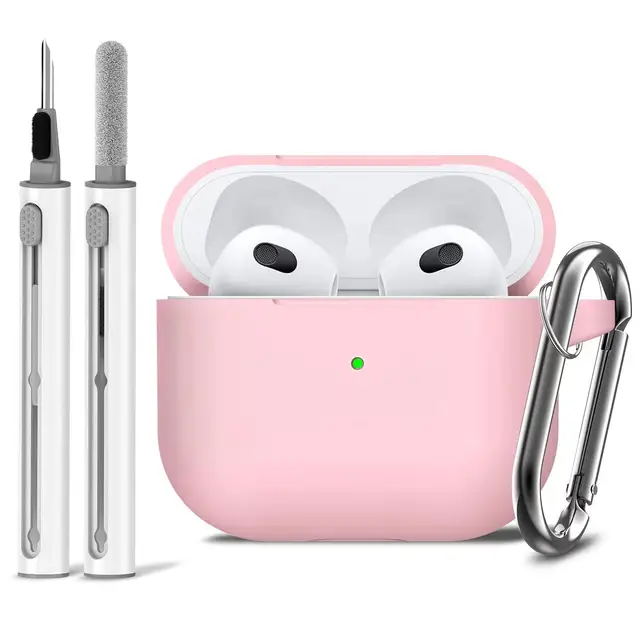 AirPods Pro Case Cover with Cleaner Kit,Soft Silicone