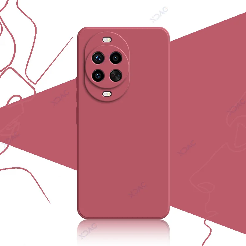 Luxury Soft Silicone Waterproof Mobile Phone Case - Premium Square Design