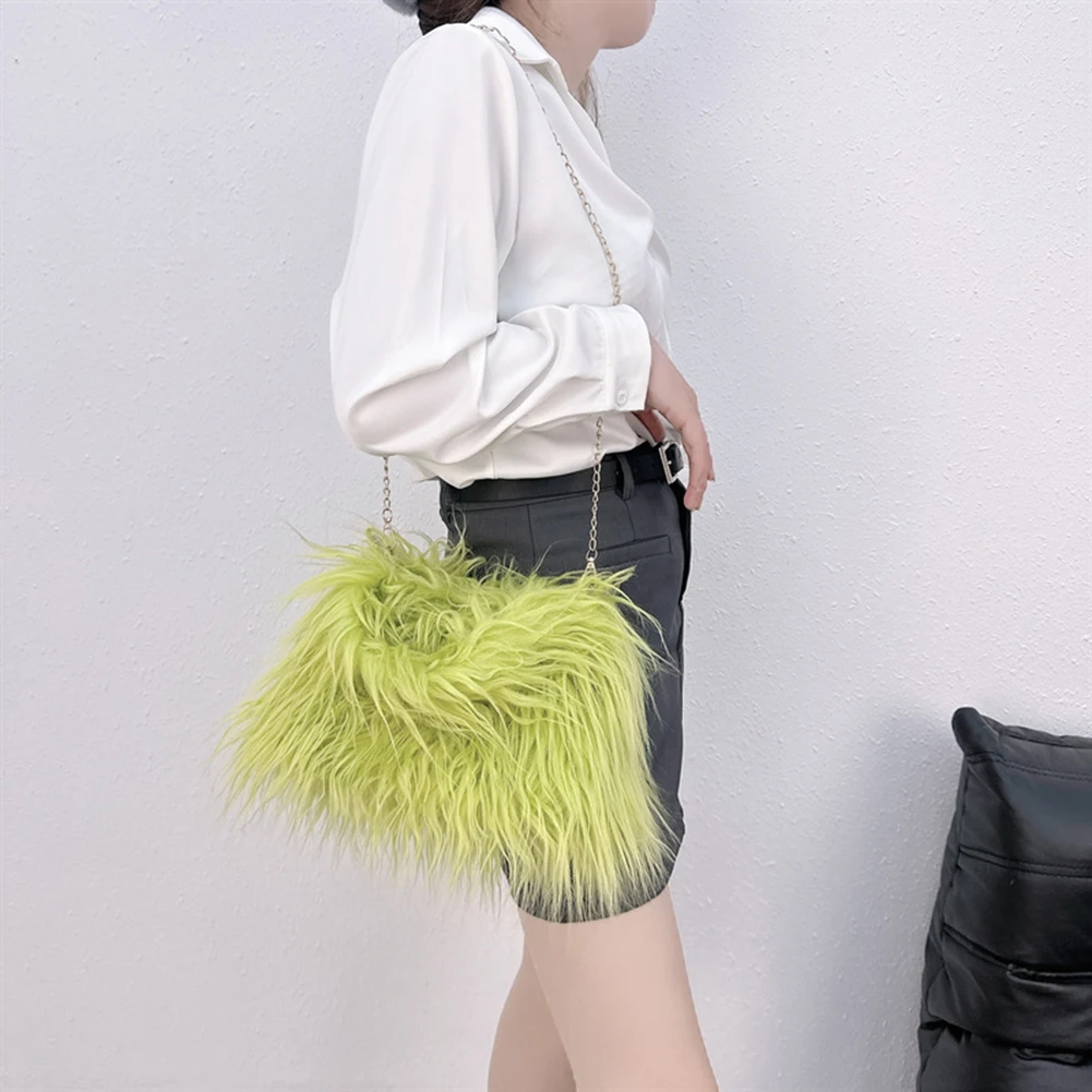 Clutch, GreenMink model-004 | Fur clutch bag, Fur purse, Leather evening  bags