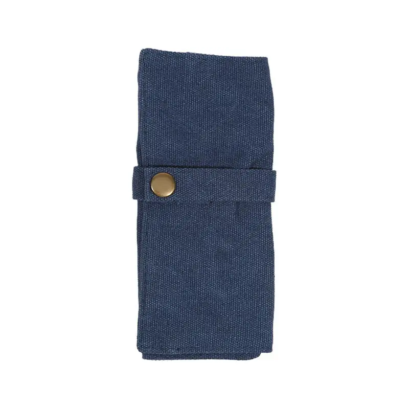 Premium Canvas Watch Band Roll Organizer with 5 Individual Slots, Portable Travel Stora... - SKU WBRO1546 - UGI Packaging