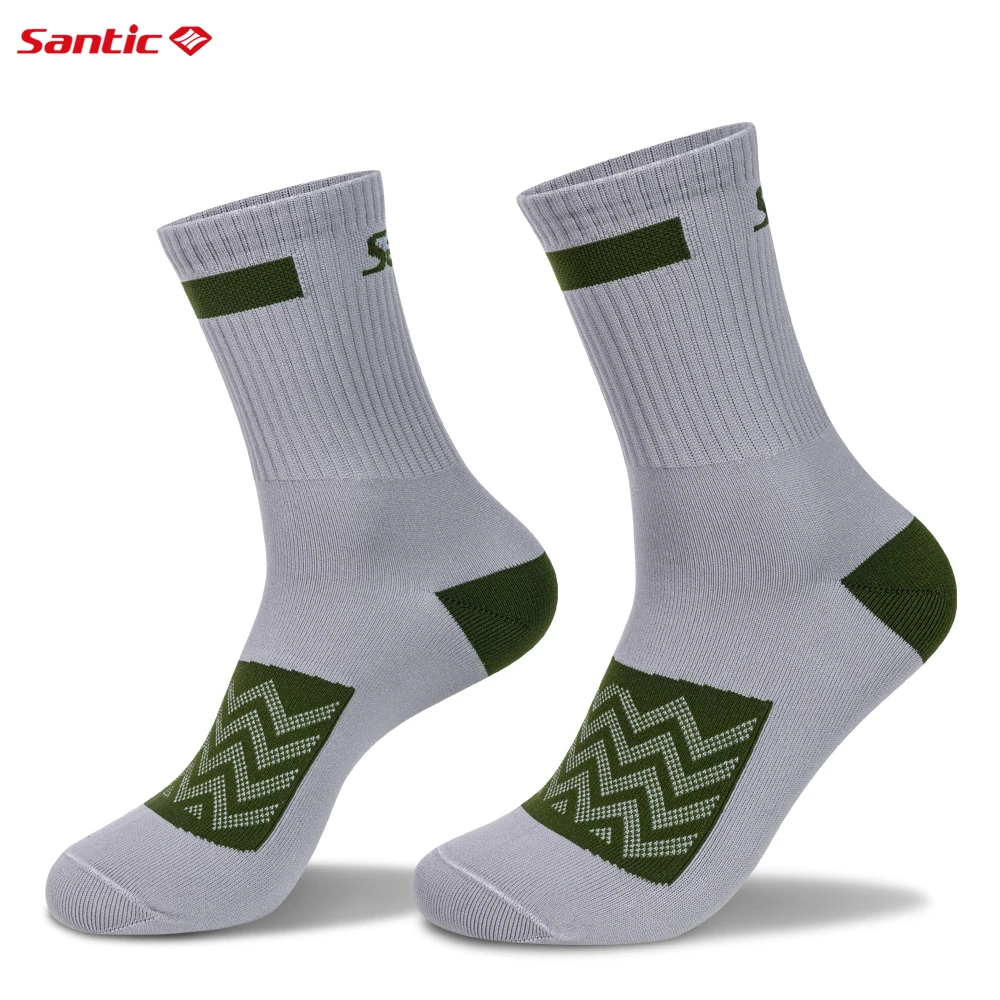 

Santic Cycling Sports Socks Outdoor MTB Bike Cycling Sports Breathable Socks Comfortable Sweat Absorbent Wear-Resistant Unisex