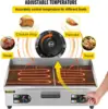 Electric Griddle 3000W Electric Countertop Griddle Non-Stick Restaurant 110V Teppanyaki Flat Top Grill Stainless Steel Adjustabl 5