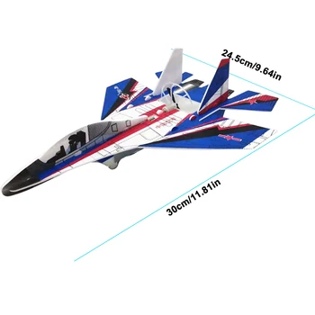 Electric Airplane Toy Rechargeable Throwing Foam Plane Flight Mode Glider Plane With Spinning Function Outdoor Flying Toys 6