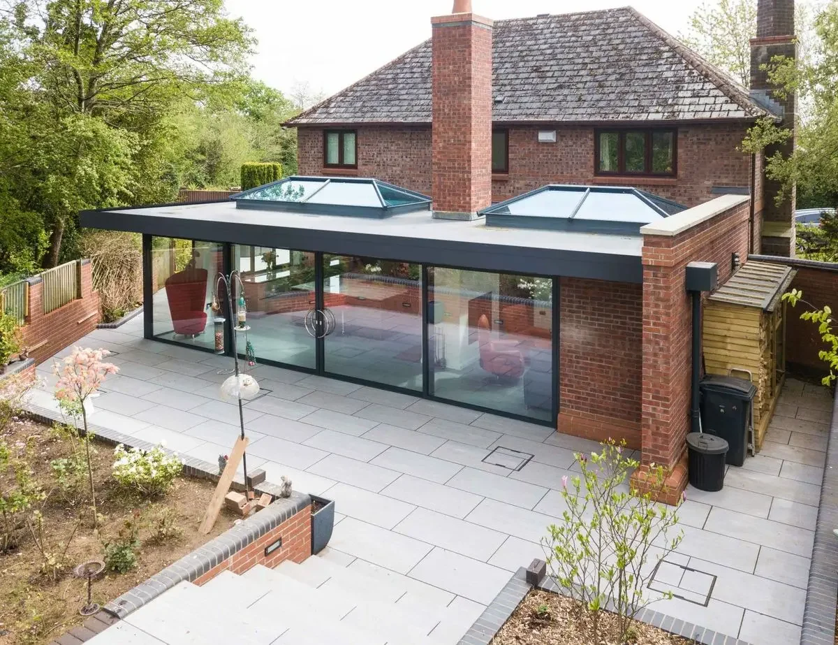 Modern Design Sliding Doors Aluminum Frame Kitchen Sliding Door Double-layer Glass Outdoor Door with Mosquito Net