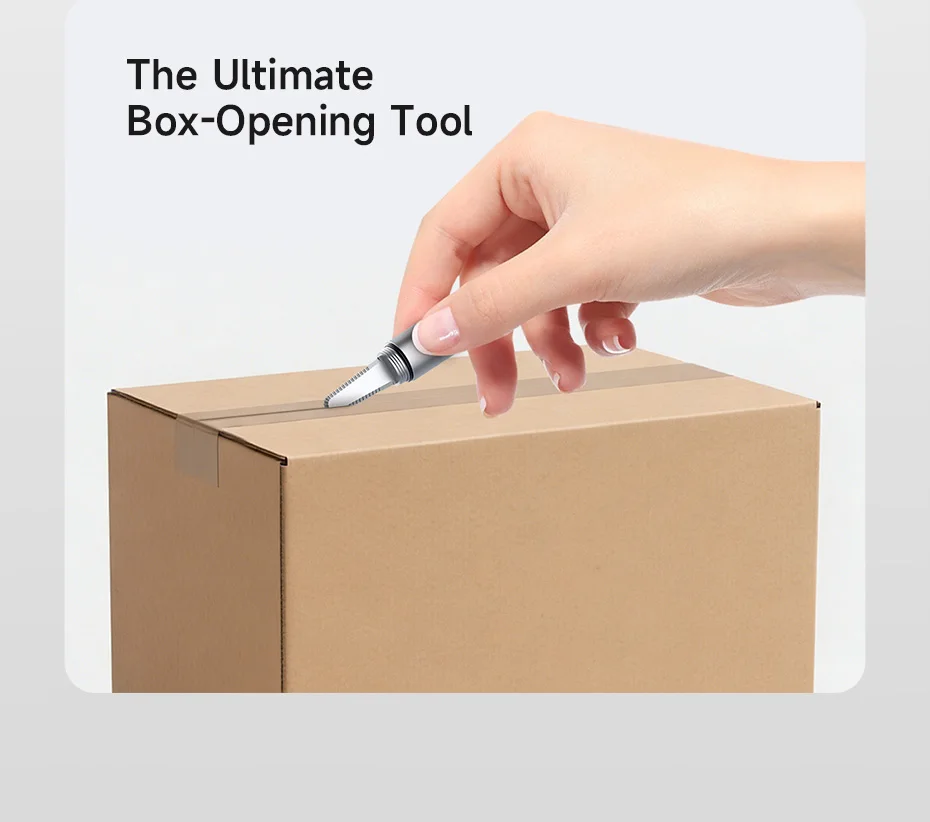 Hagibis Portable Box Cutter & SIM Eject Tool