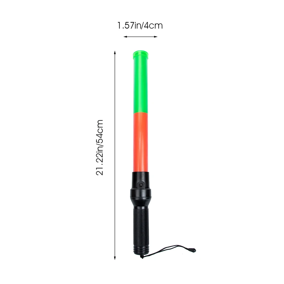 LED Traffic Warning Baton Signal Wand Light Stick