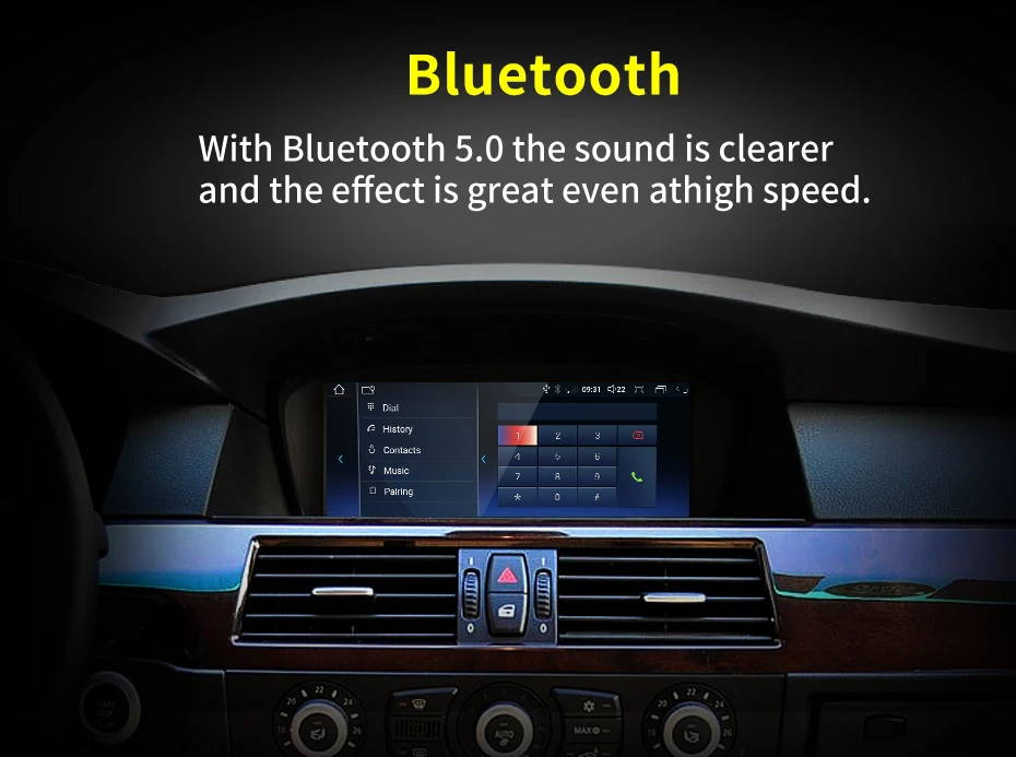 ID8 Car Android12 Car Bluetooth Carplay For BMW 3 Series E90 E91 5 Series E60 E6
