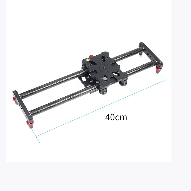 40CM Adjustable Carbon Fiber DSLR Camera Slider Shooting Stabilizer Rail for Canon Sony Video Photography Track Slider