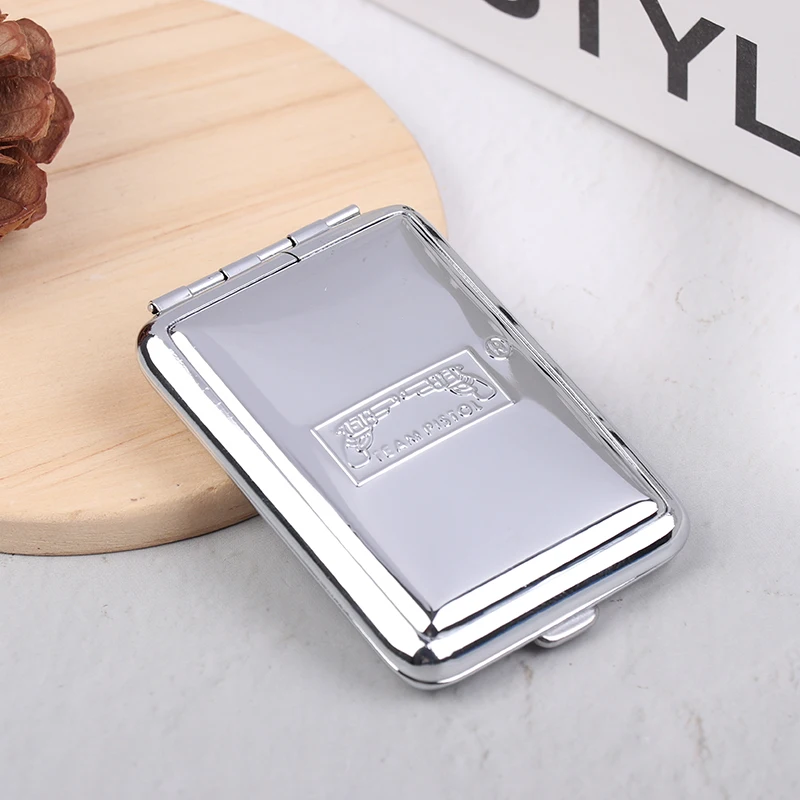 Metal Matchbox Portable Anti-Pressure Sealed Match Storage Box Waterproof Withstand Voltage Match Box Included Wiping Paper 1Pc