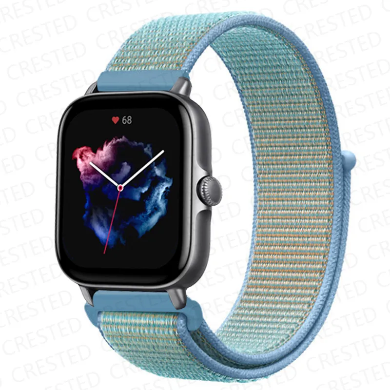 Nylon Sport Watch Band Bracelet - 20mm/22mm Adjustable Strap