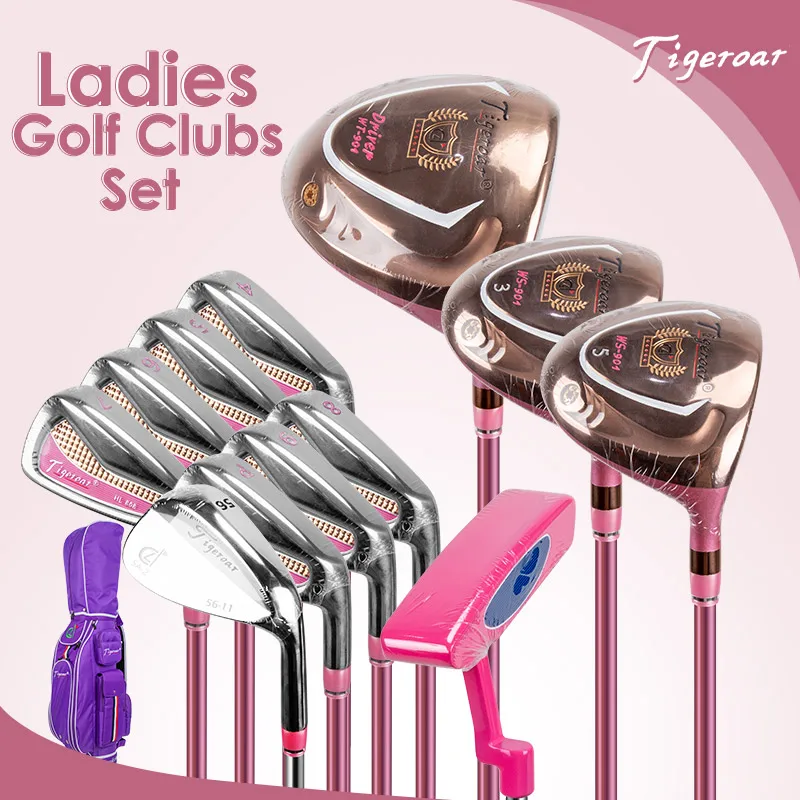 

Tigeroar Original Quality Lady golf clubs golf set for beginner lady full golf sets
