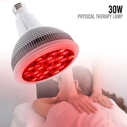 30W Infrared 36led 630/660/850nm Beauty Salon Physiotherapy Lamp Electromagnetic Wave Tdp Treatment Device Medical E27 Par Light