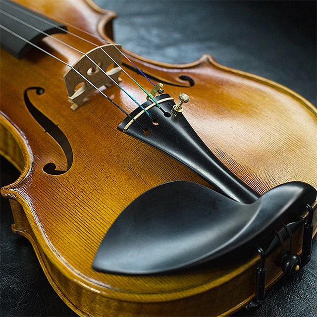 LZS 4/4-1/4 Violin Handmade German Violin Oil Varnish Solid Wood With Bow