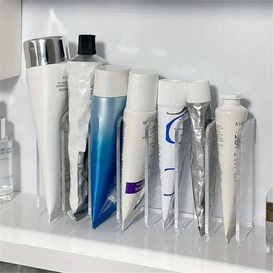 7 One Multifunctional Cash Cosmetic Rack Transparent, Dressing Table Cosmetic Sortion Box, Toothpaste Storage Rack