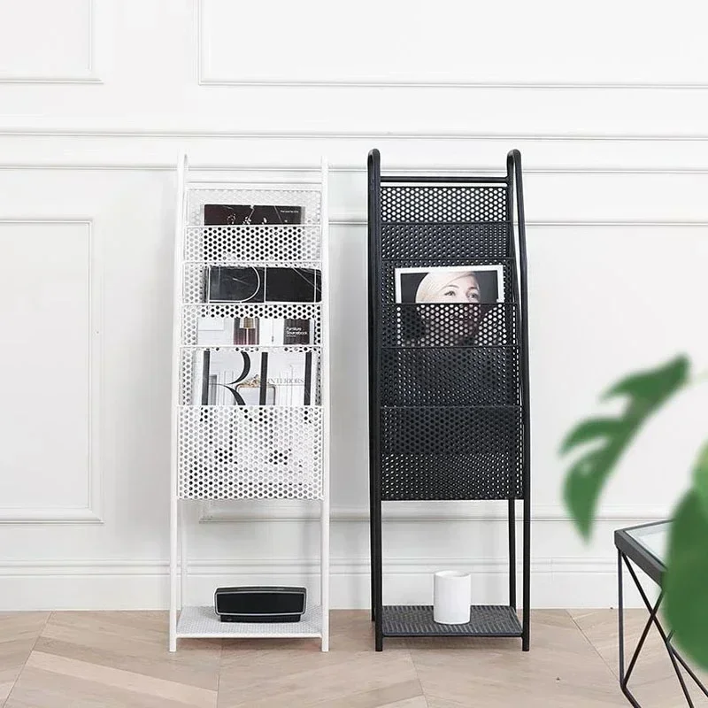 Bookshelf Landing Living Room Corner Multilayer Bookshelf Simple Modern And ShelfHigh Quality