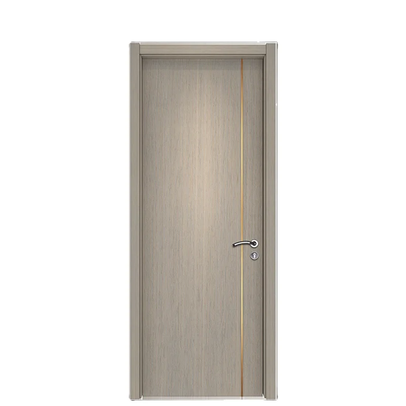 

Hot Selling Low Moq Latest Design China Light Gray Modern Bedroom Wood Interior Door Wood Ecological Solid Wood Plywood/MDF