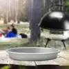 8 inches Aluminum Alloy Plate, Metal Dinner Dishes Serving Camping Plates for Picnic Outdoor Camping, Reusable 4