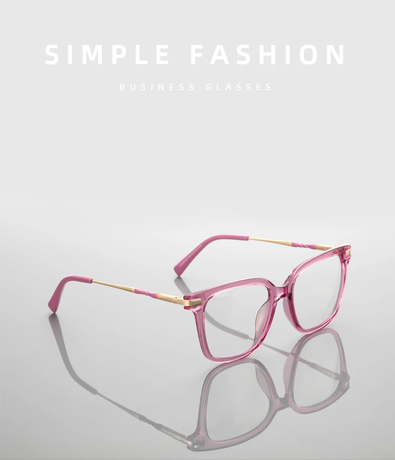 SZTZX Mode Weibliche Photochrome Anti Blue Ray Blocking Lesebrille für Frauen Myopie Hyperopie Rezept Optische Brillen – Detail 5