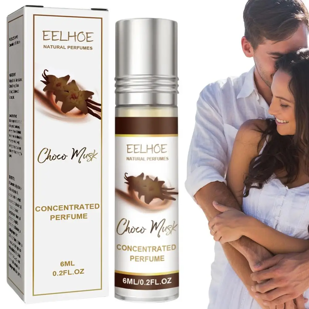 Olio profumato concentrato al cioccolato e muschio 6 ml Seduzione a lunga durata Fragranza leggera Elegante fragranza W_voghion.com