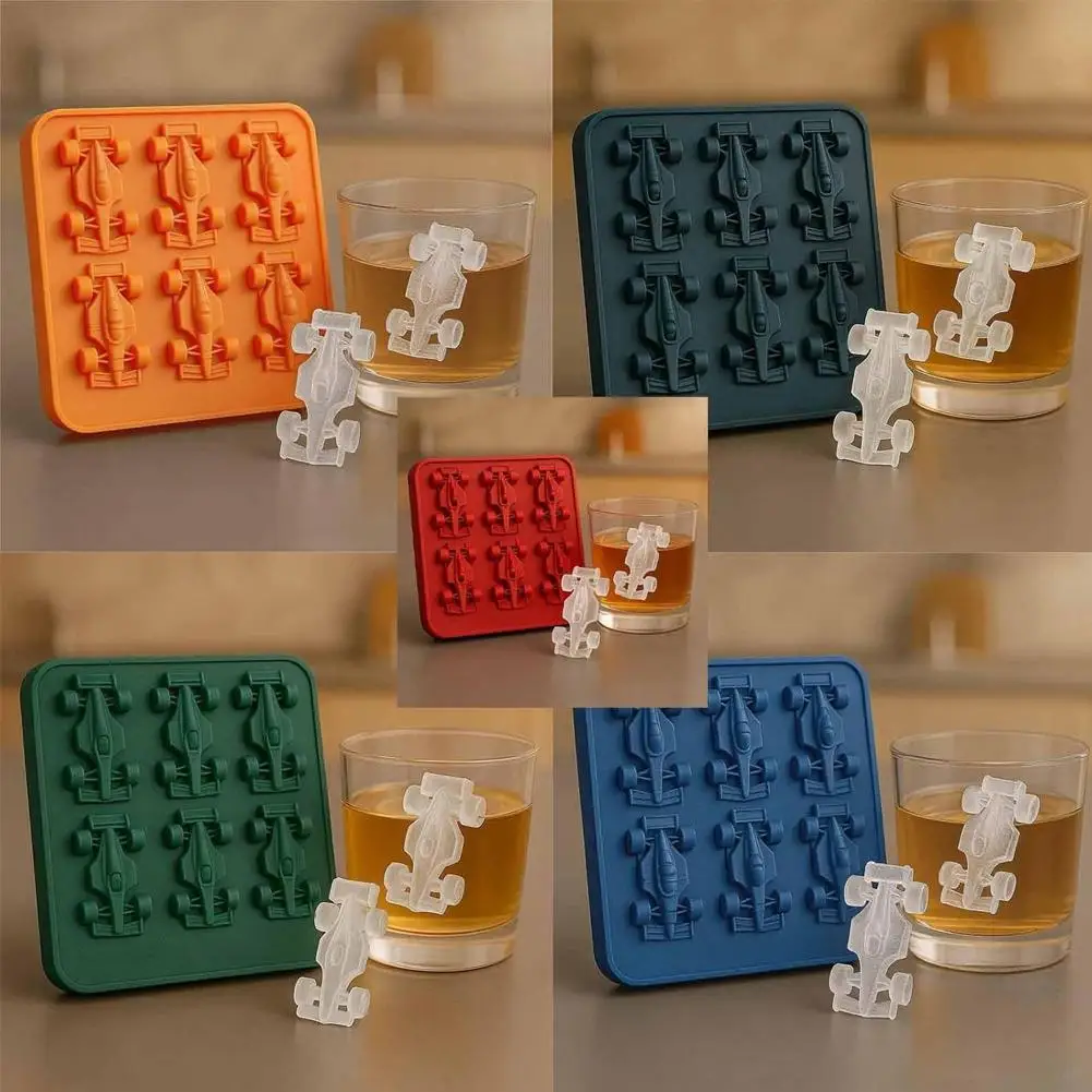 Jell-O | Kitchen | Nascar Jello Jiggler Racecar Jello Molds Race Cars Plastic 5car Mold Lot Of 2