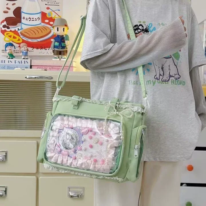 Ballet Girl Large Appetite Itabag Japanese Two-Dimension Single Shoulder Crossbody Bag Gift For Friends Women'S Handbag S343dadc0b9dd48b9842bf51dfc287f0eK