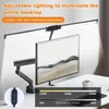 Double Head LED Clip Desk Lamp Architect Table Lamp for Home Office Lighting 3 Color Mode and 10 Dimmable Eye Protect Desk Lamps 5