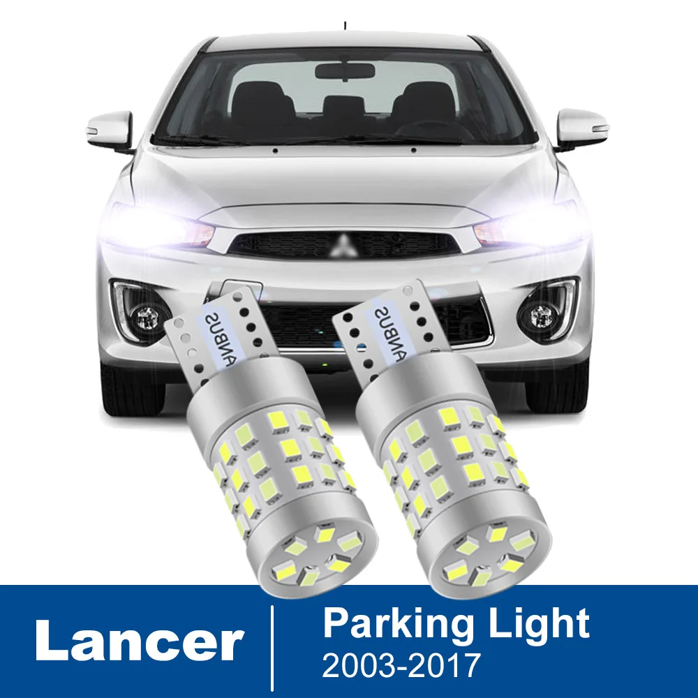 

2Pcs Led Parking Light For For Mitsubishi Lancer 2003-2009 2010 2011 2012 2013 2014 2015 2016 2017 Accessories Clearance Lamp