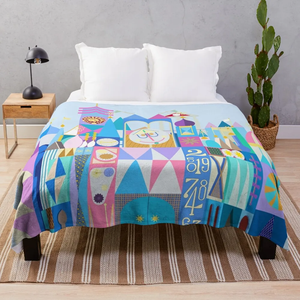Tokyo Small World After All Throw Coperta Designer Di Lusso Decorativi Coperte Per Pisolino