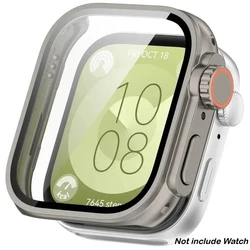Ultra Case with Tempered Glass Screen Protector for Huawei Watch Fit Series (Titanium)